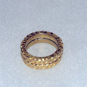 Julie Vos pair of Stacking Feather Bands